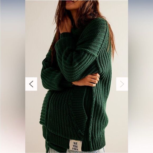 New We The Free Wonderful You Cardi Green XS - Picture 7 of 7